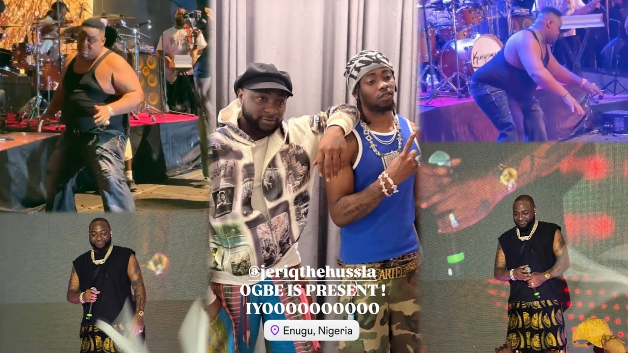 Davido, Jeriq, Chief Priest, Zoro i inni wyprzedali koncerty na trasie 5ive Alive Tour na żywo w ...