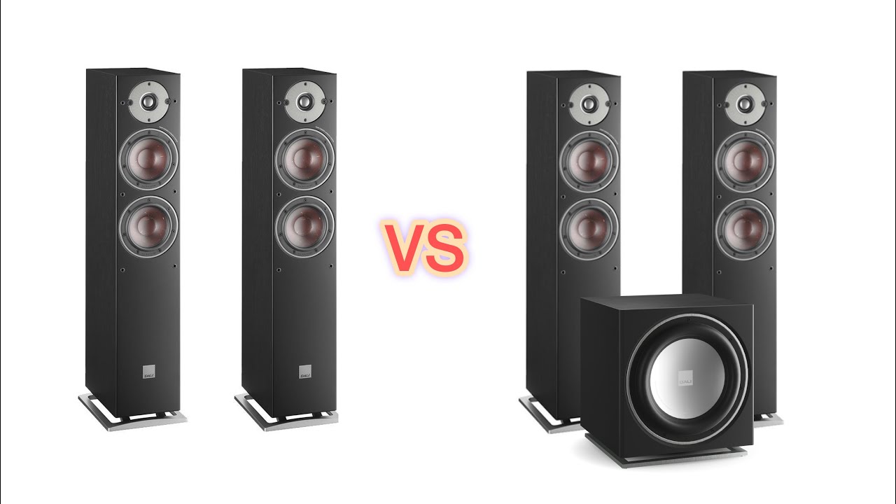 2.0 vs 2.1 Stereo mode Dali Oberon 5 & Dali Sub E-12F Denon X1600H