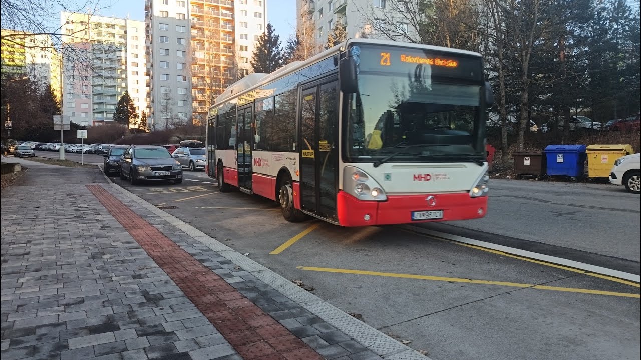 MHD Banská Bistrica (Linka 21) Irisbus citelis 12m CNG