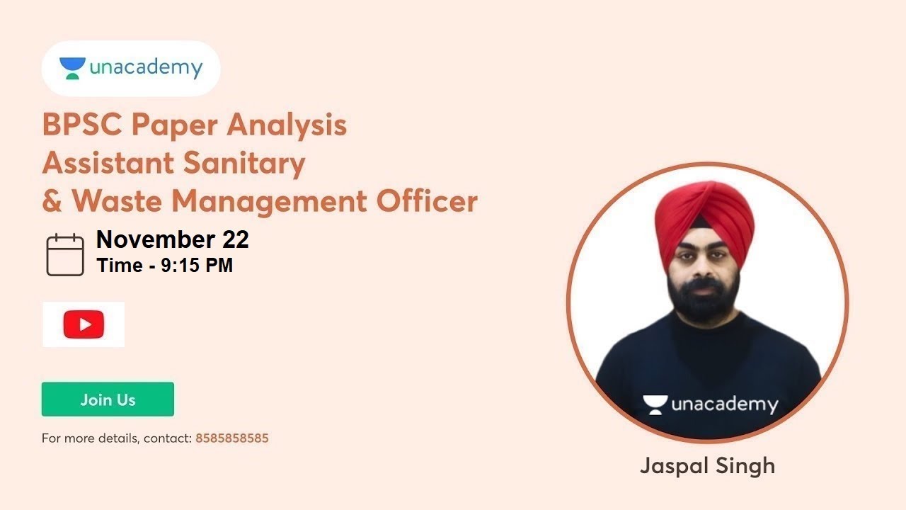 BPSC Paper Analysis || Assistant Sanitary & Waste Management Officer || Jaspal Singh Sir