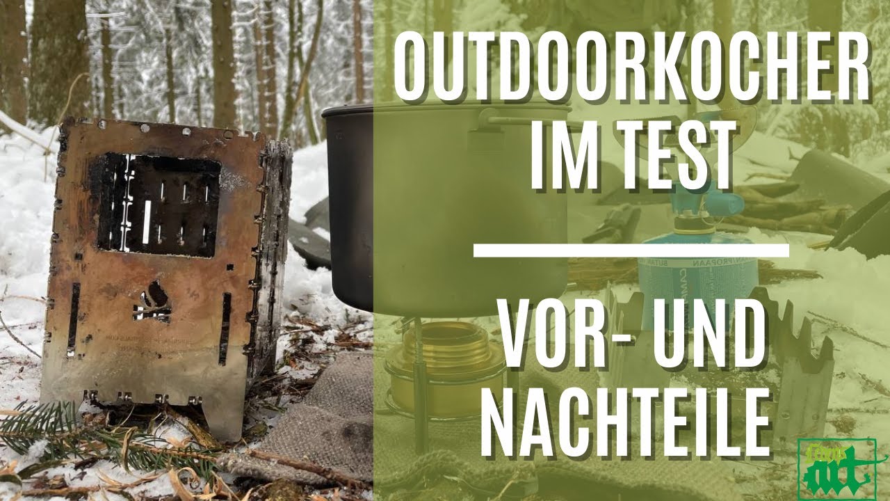 Outdoorkocher im Test f&uuml;r den Notfallrucksack oder zum Wandern - Vor- und Nachteile der Modelle