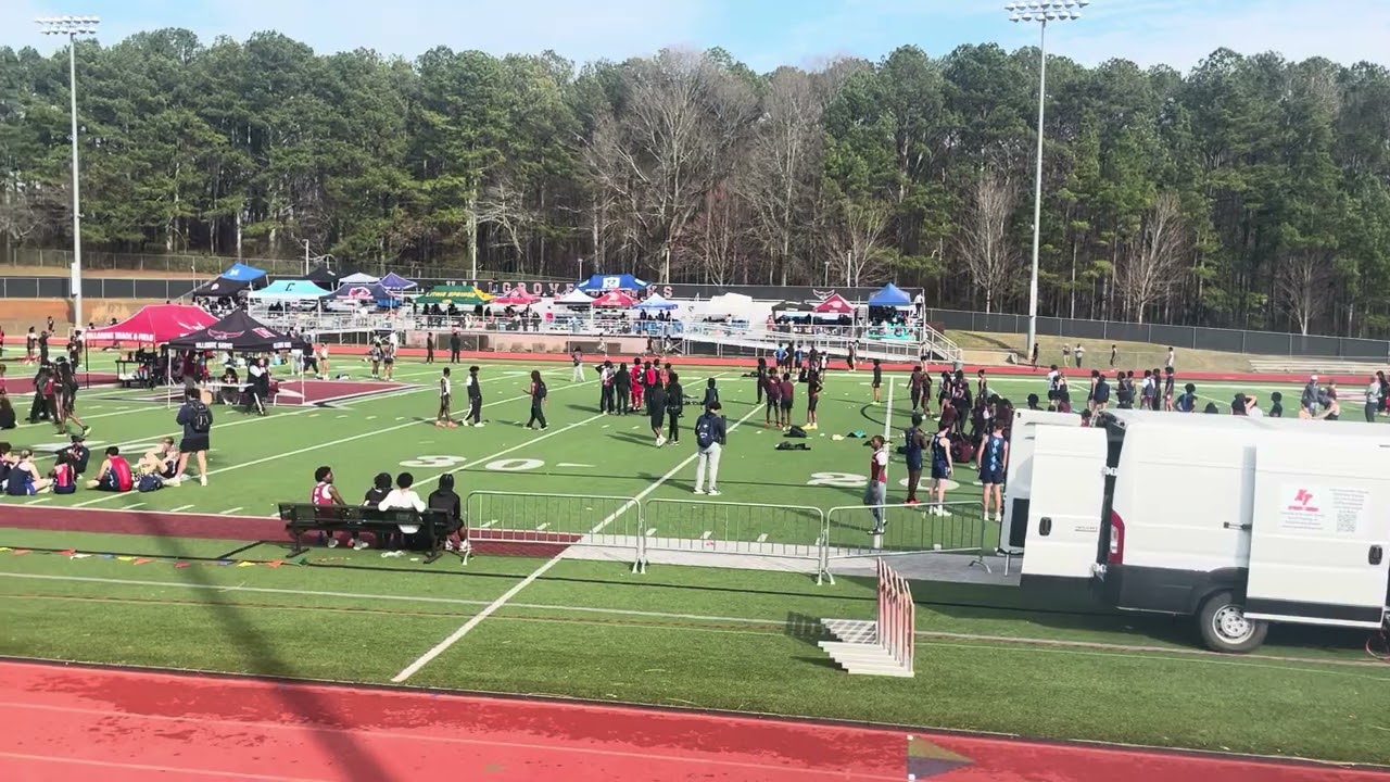 6th Annual Hillgrove Invitational Boys 4x100m relay Heat 2 Hillgrove HS Powder Springs Georgia 