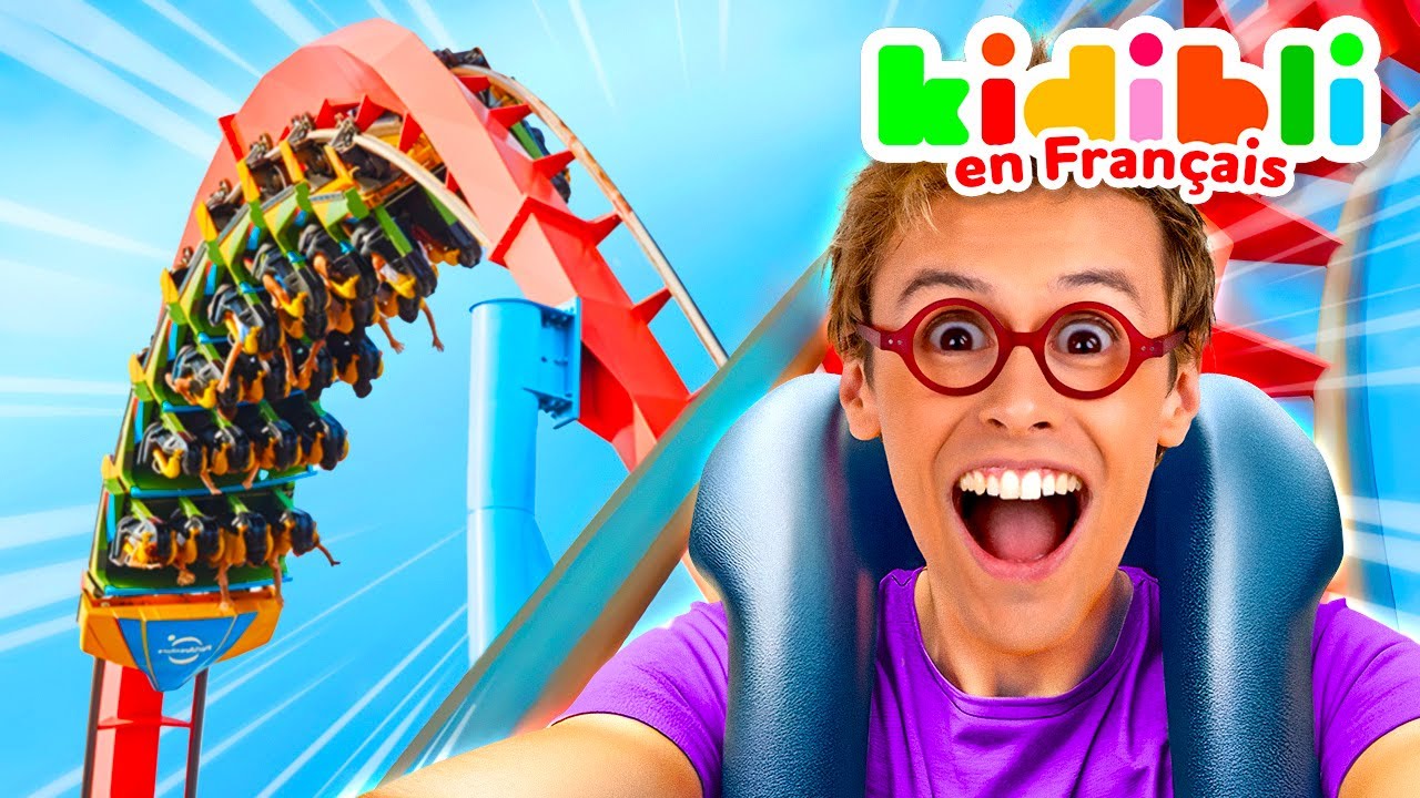 On s'amuse à Port Aventura ! | Vidéos Educatives pour les Enfants | Kidibli | Animaj Kids
