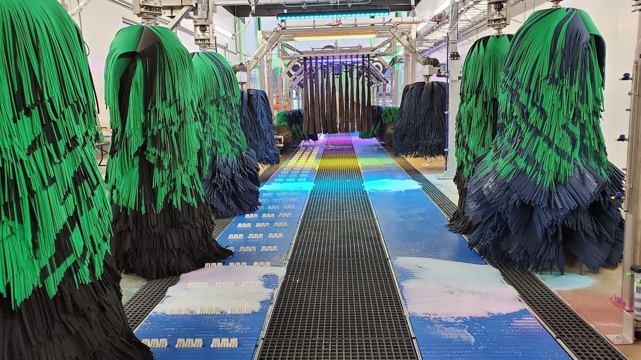AVW Tunnel At Whitewater Express Car Wash in Waco Texas L1