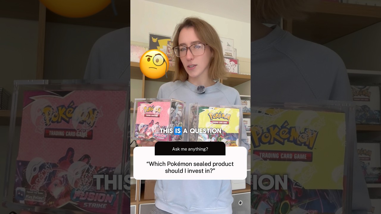 В какой запечатанный продукт Pokemon мне стоит инвестировать? 😧 | Коллекционирование и инвестиров...