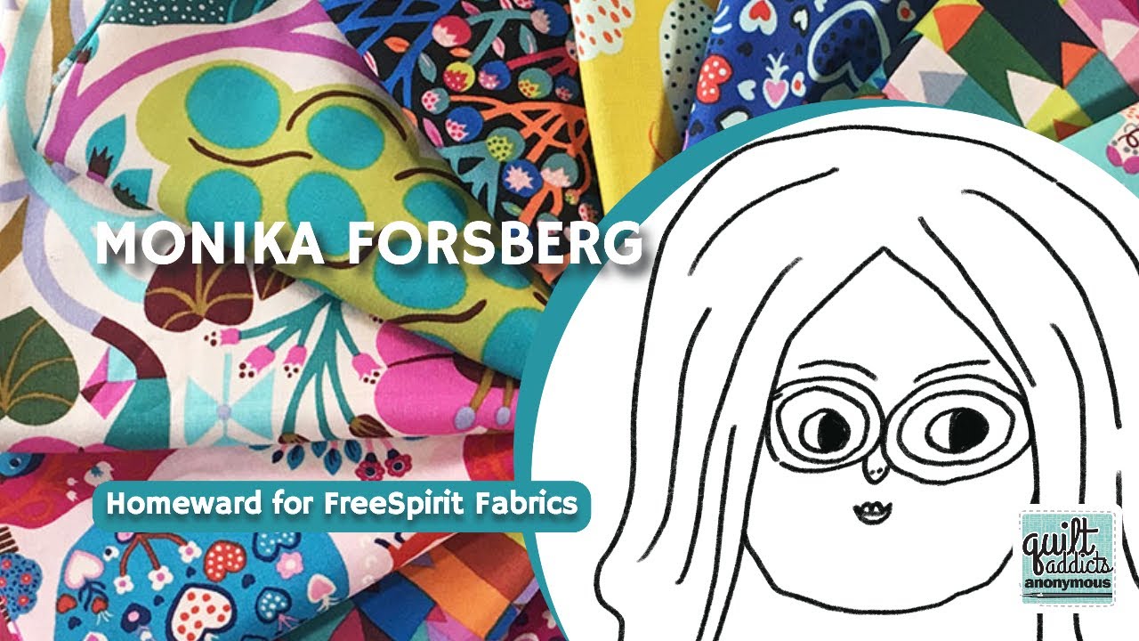 Meet Monika Forsberg illustrator and fabric designer for FreeSpirit, Anna Maria Horner Conservatory