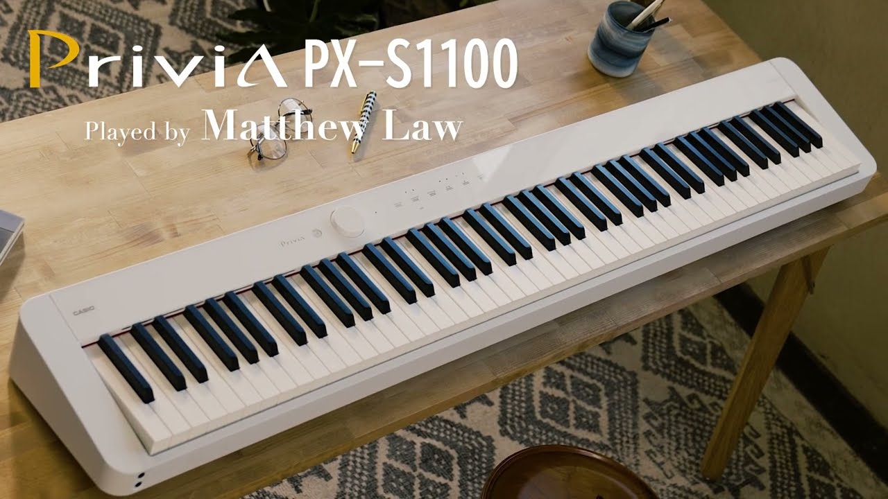 Clair de lune / Privia PX-S1100 played by Matthew Law #2 ｜CASIO