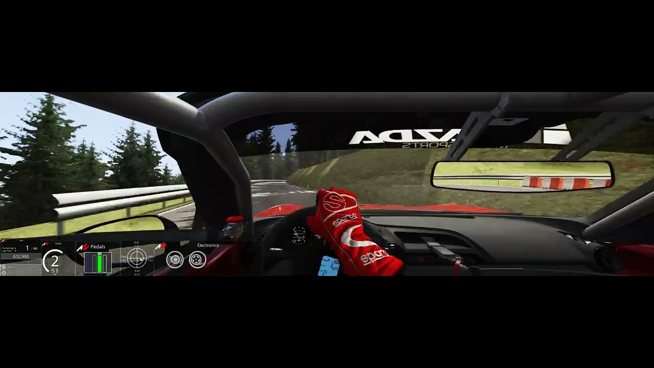 Assetto Corsa Trento-Bondone Mazda MX5 Cup World Record 11:53.990 Onboard