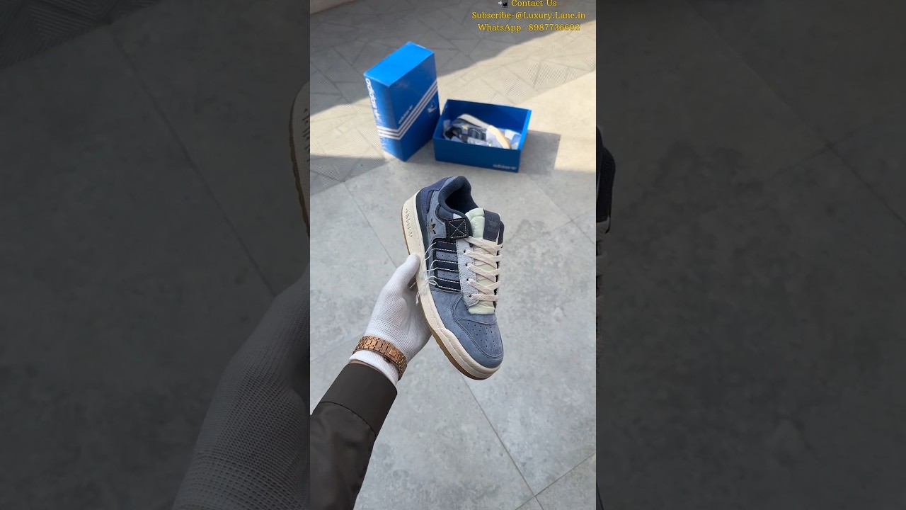 Order👉Adidas Forum 84 low Blue Denim Gum💯Master Peice #adidassneakers #adidasforum #ytshorts #shorts