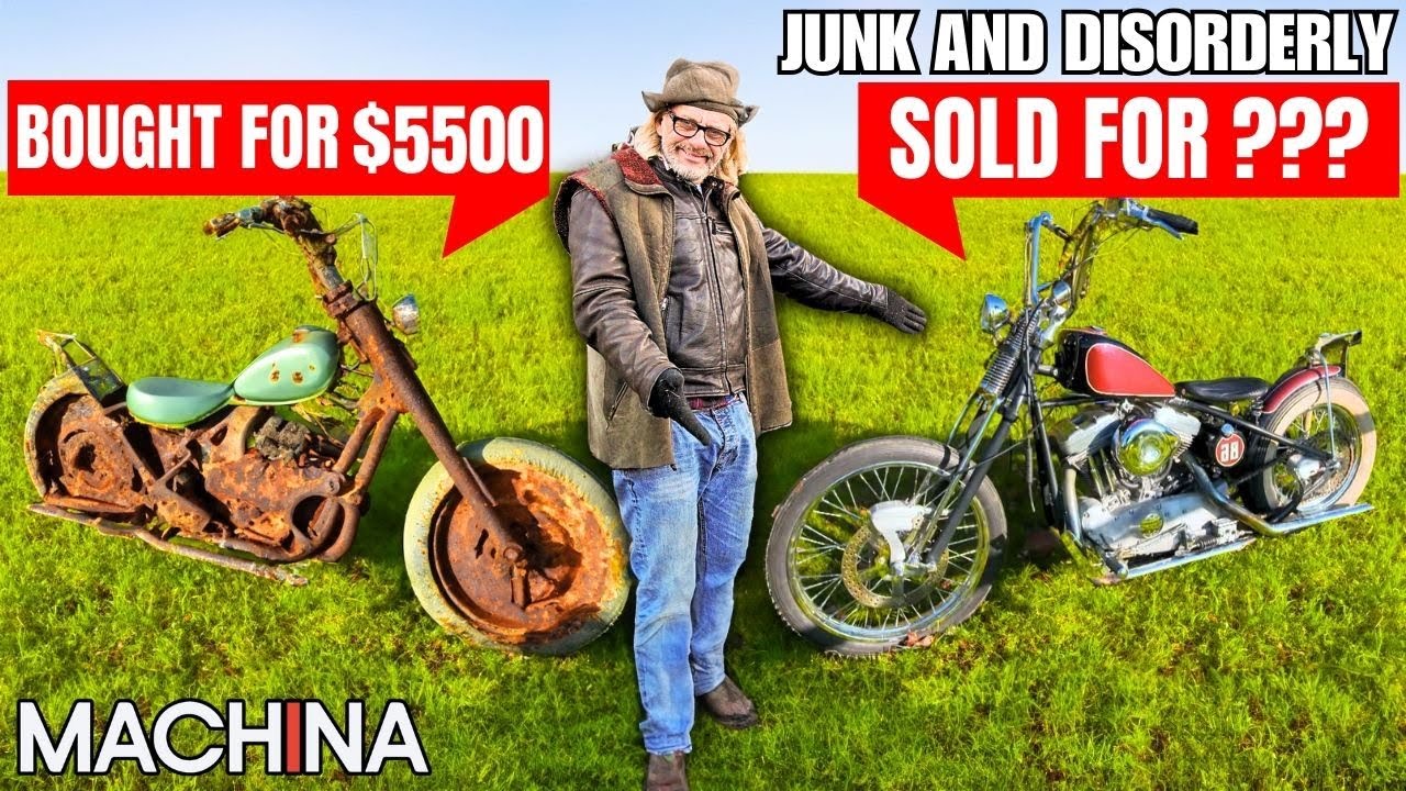 Restoring A Classic Harley Chopper | Junk And Disorderly | Henry Cole | S1E10 | Season Finale