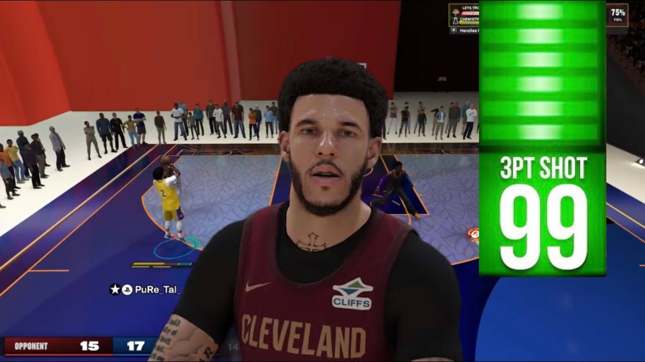 99 3pt + 99 steal LONZO BUILD DOMINATES 2K26🤯🔥