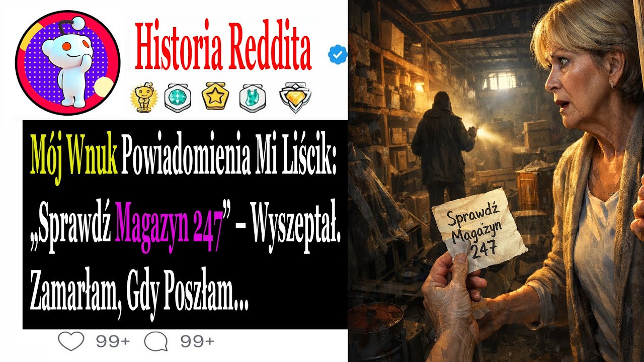 Mój Wnuk Powiadomienia Mi Liścik: „Sprawdź Magazyn 247” – Wyszeptał. Zamarłam, Gdy Poszłam...