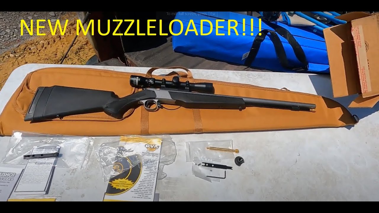 What Comes with CVA Wolf from Muzzleloaders.com?