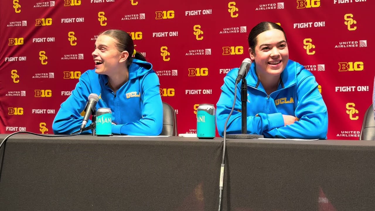 Charlisse Leger-Walker & Gabriela Jaquez Speak After Beating USC to Stay Undefeated in Big Ten 