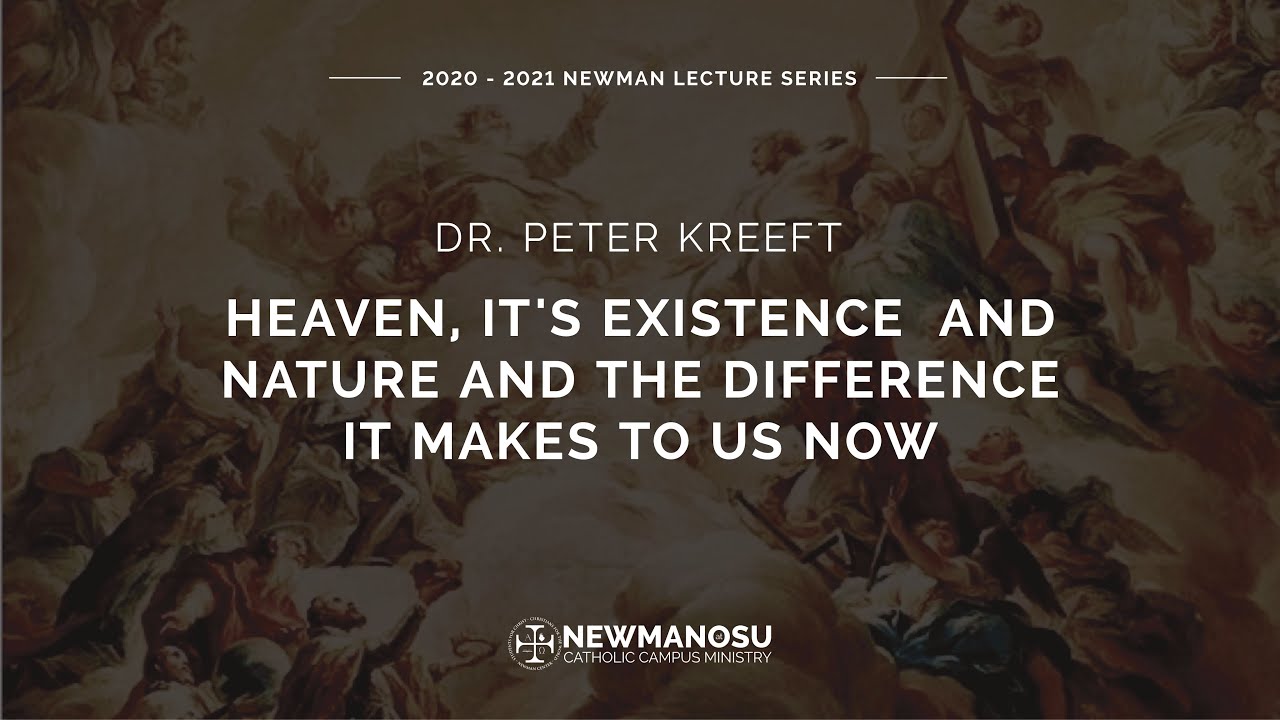 Newman Lecture: Dr. Peter Kreeft - 