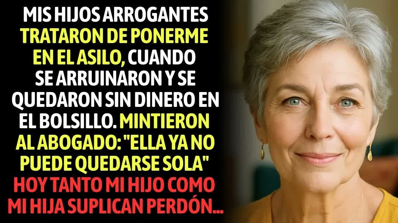 Hijos Arrogantes Quieren Que Vaya Al Asilo Después De Que Ellos Quebraron Y Se Quedaron Sin Dinero