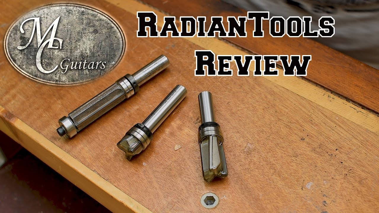 Router Bits review, featuring RadianTools!
