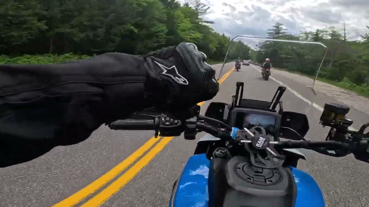 Harley Davidson Pan America POV Group Ride | Kancamagus Highway