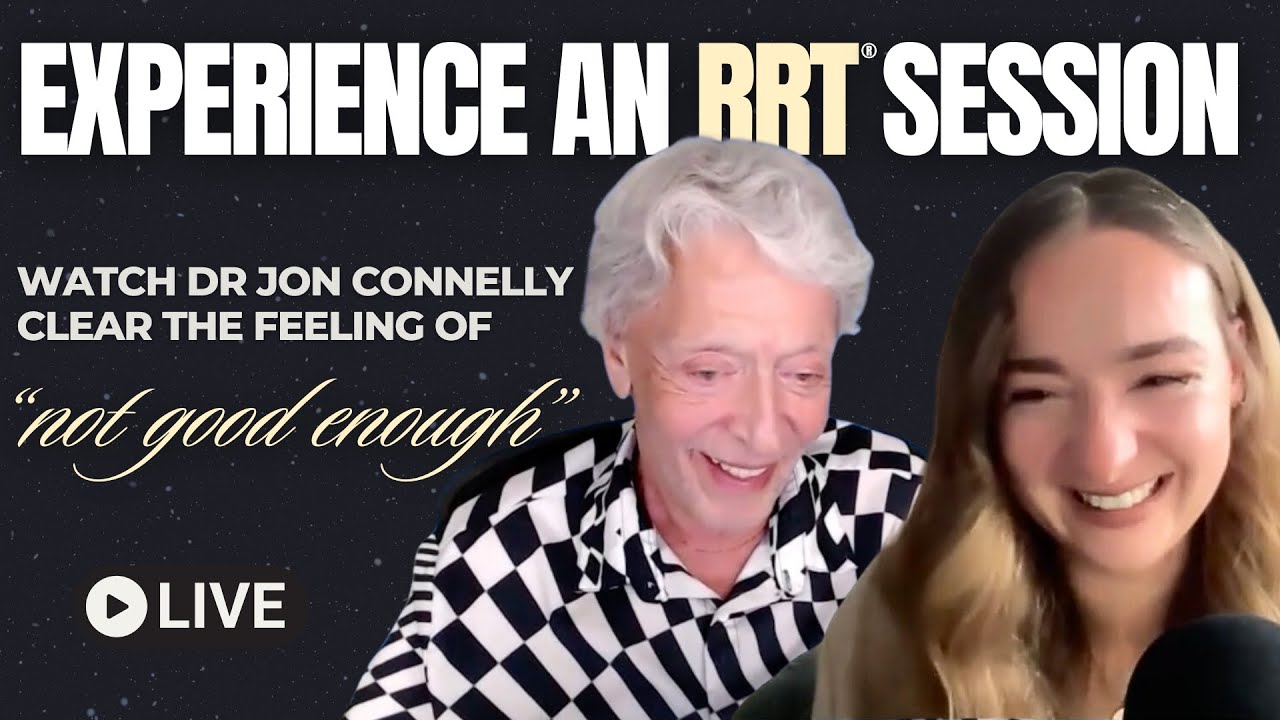 A Rapid Resolution Therapy SESSION: Dr Jon Connelly shifts my feeling of 