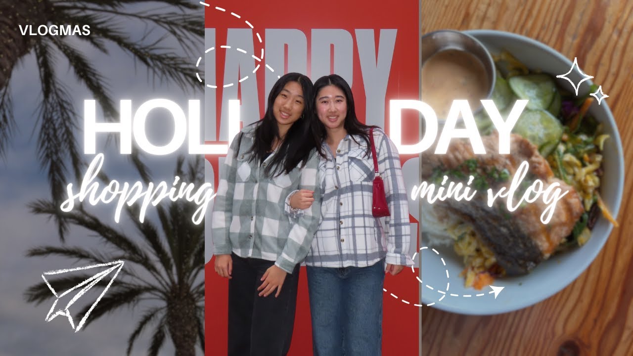 HOLIDAY SHOPPING VLOG🎁Cozy Winter Fits & Gift Finds
