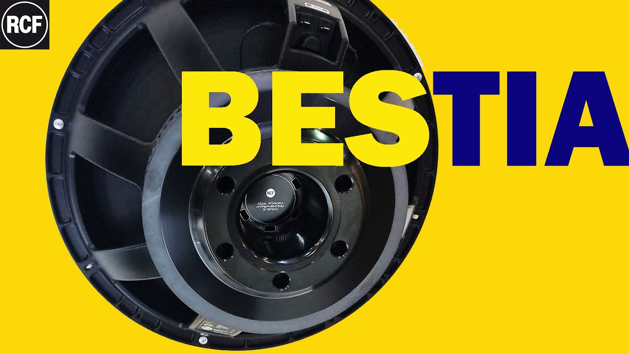 RCF🔊CONOCE EL INCREIBLE PARLANTE DE 3600 WATTS!