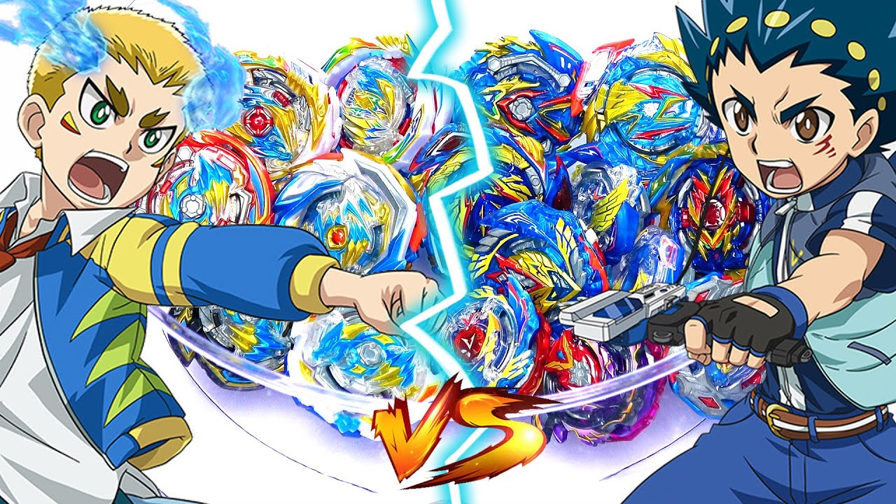 ALL VALKYRIE BEYS vs ALL DRAGON BEYS | Beyblade Burst Evolution Knockout Tournament