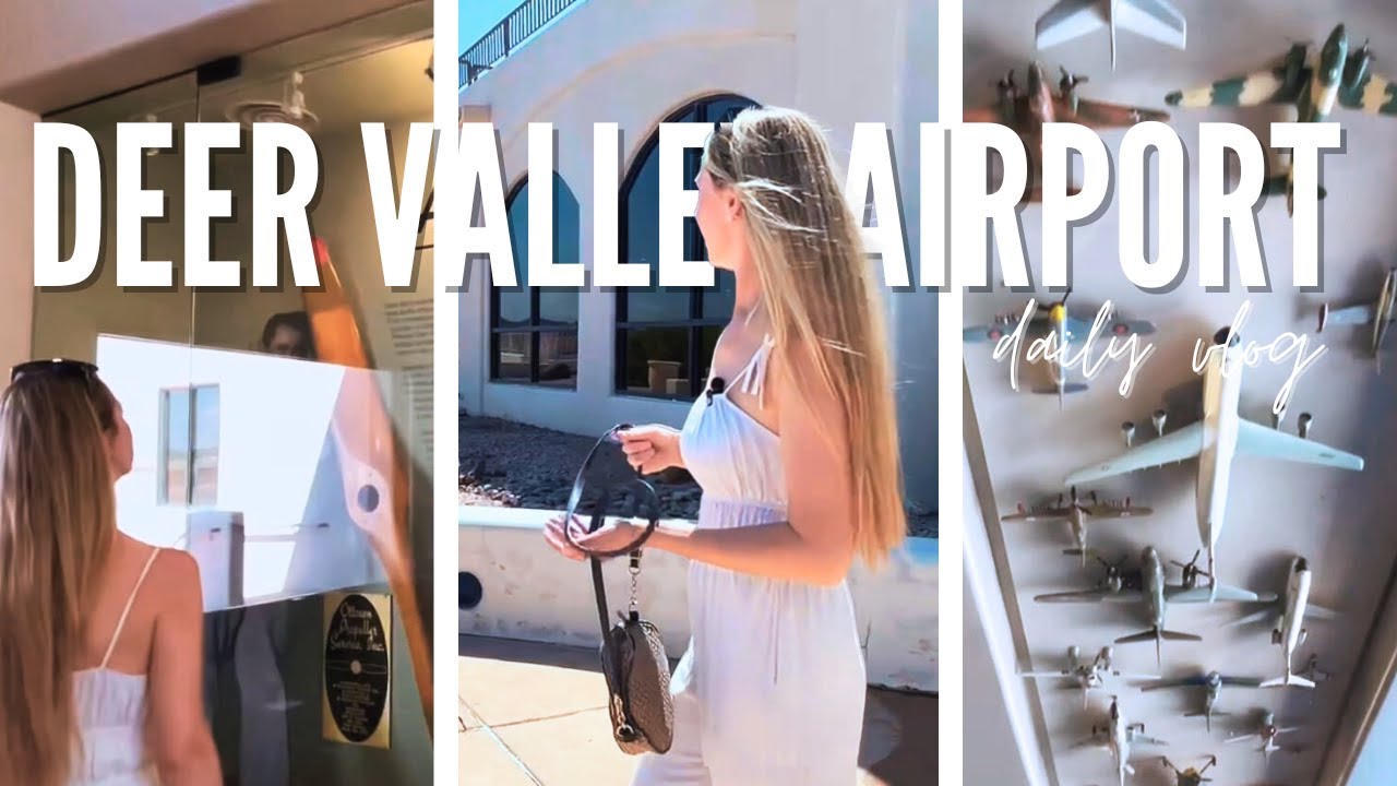 PIERWSZE LOTY Z UCZNIAMI 🛫 Deer Valley Airport