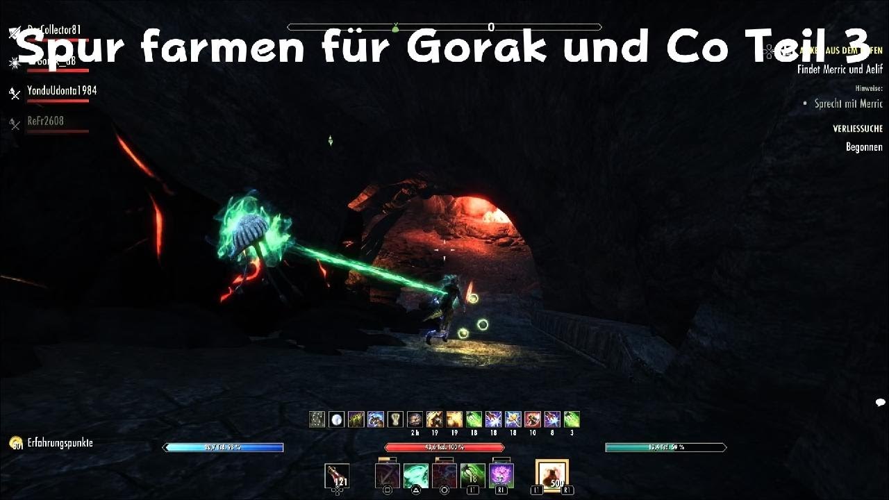 The Elder Scrolls Online Spur farmen für Gorak und Co Teil 3