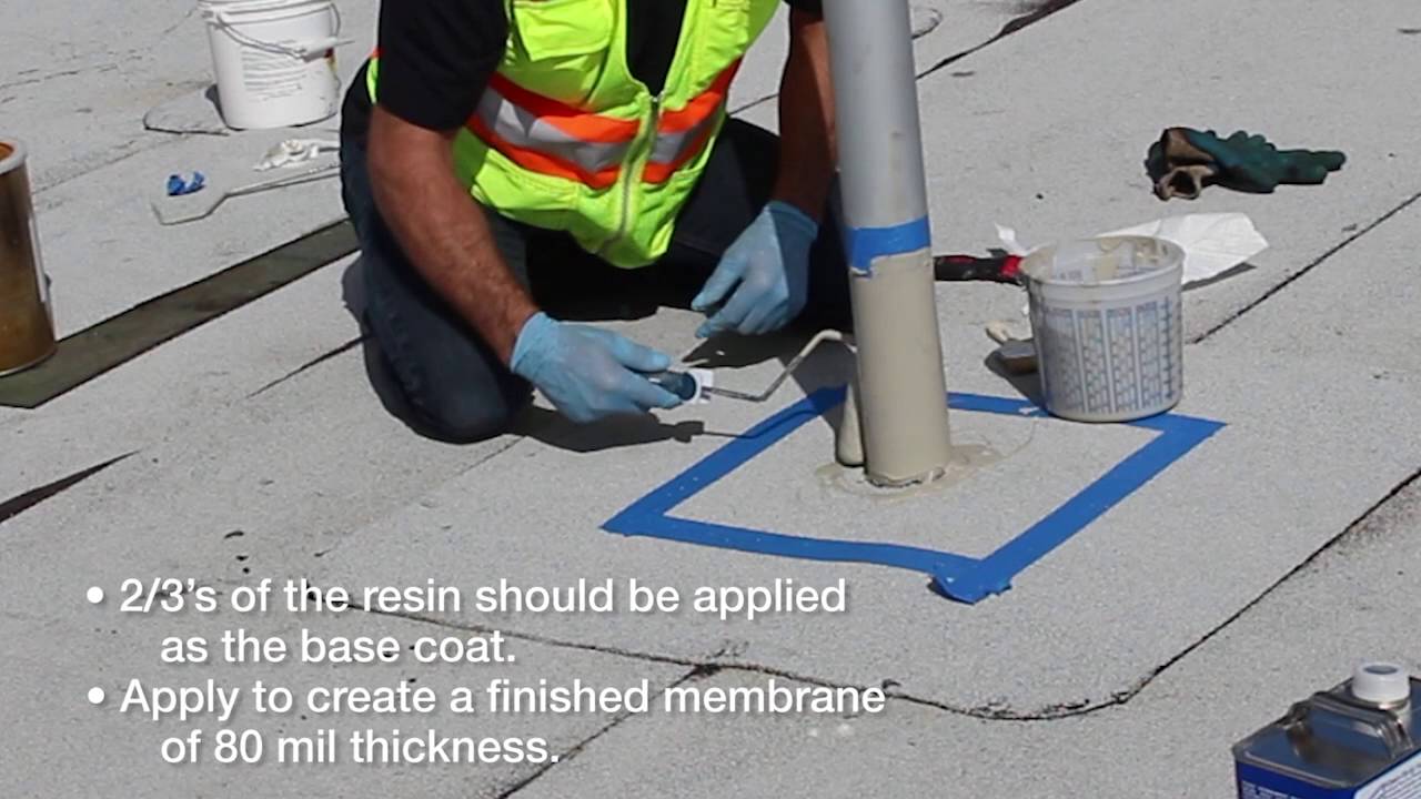 How to Install EZ Seal Flashing Resin