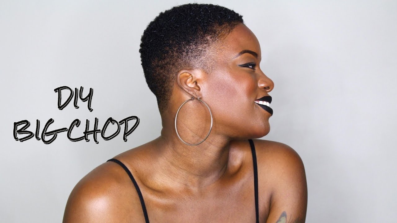 How To Do Your Own Big Chop & Style Your 4C TWA After