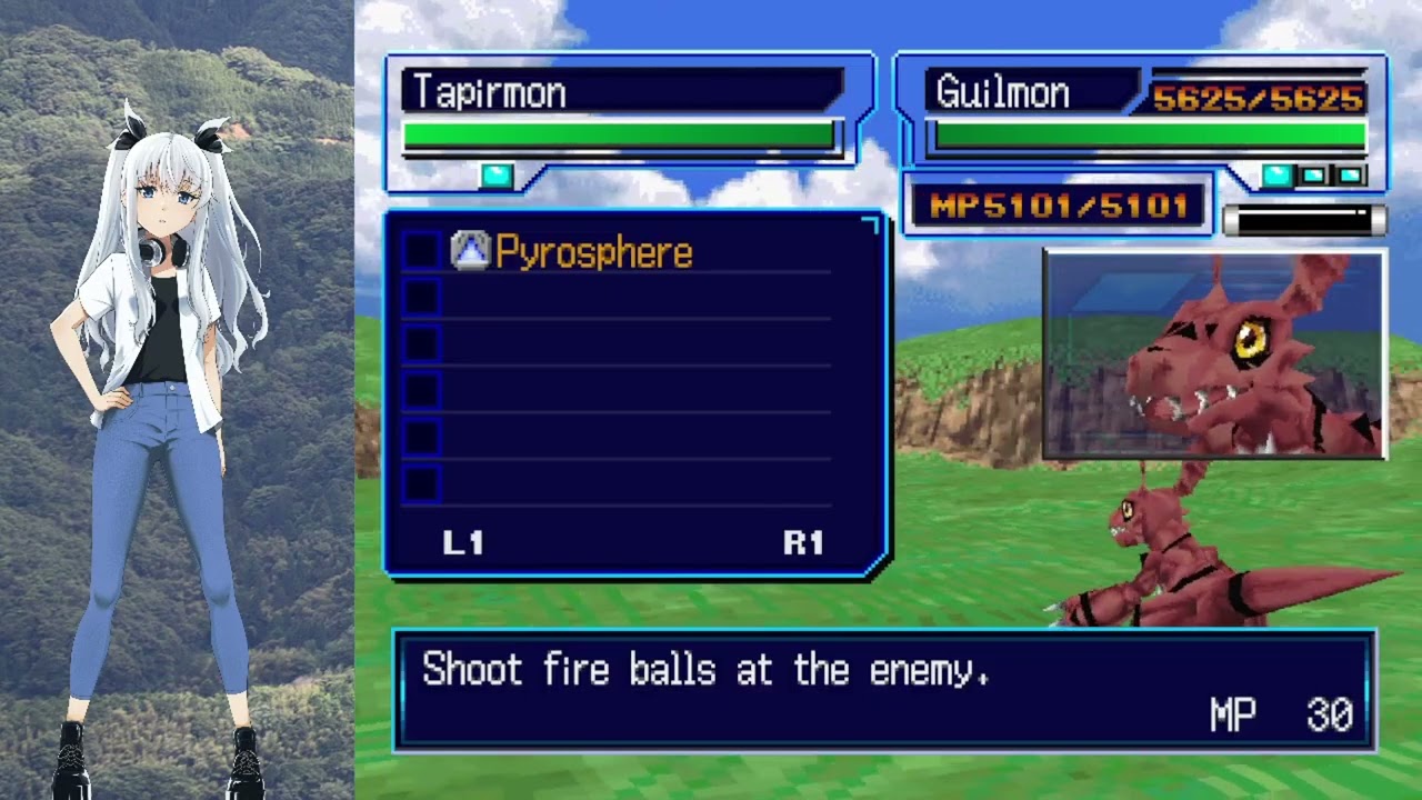 Digimon World 3 - Guilmon