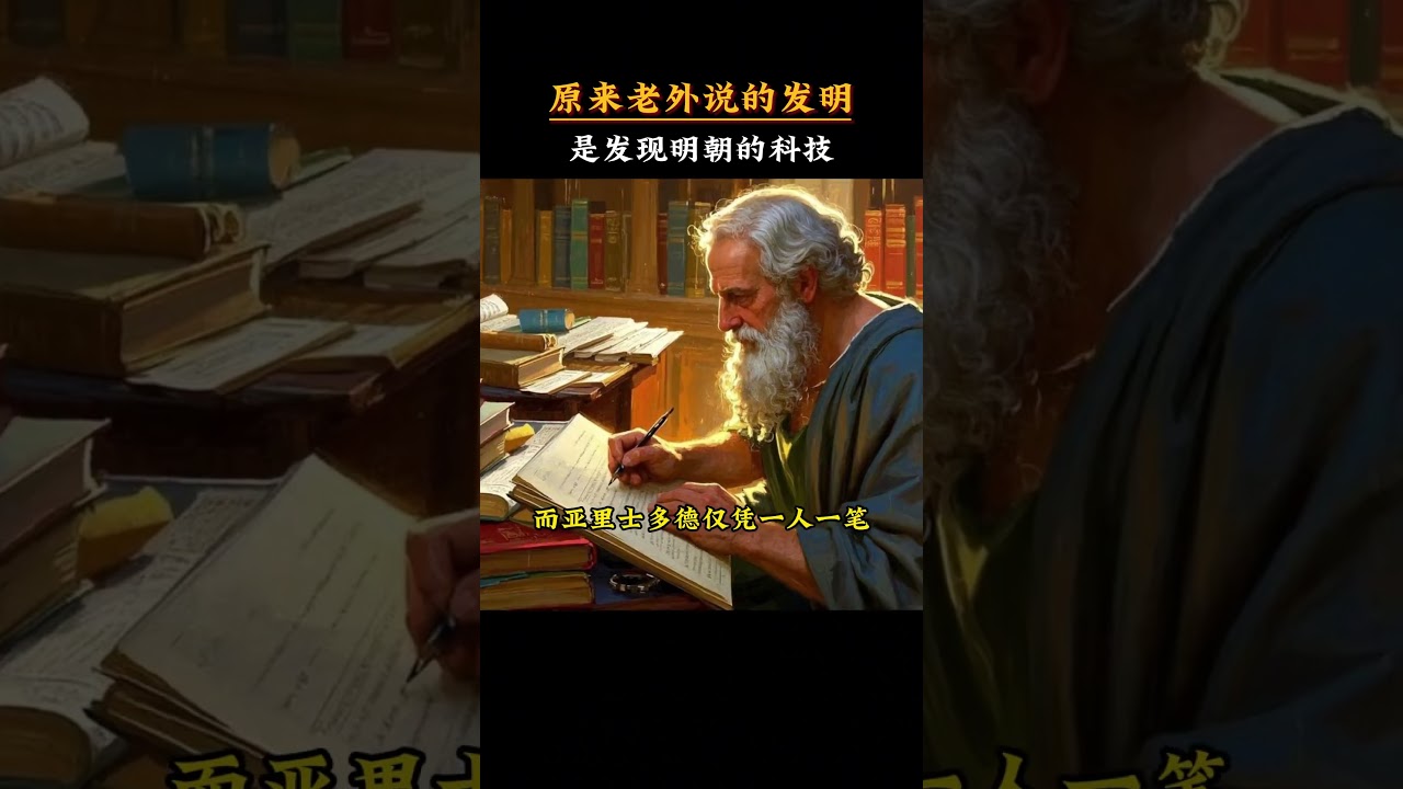 老外说的发明，居然是发现明朝科技，他们不喝热水却有了蒸汽机！