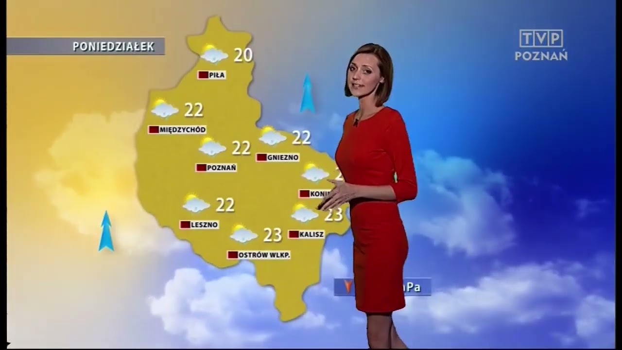 TVP Poznań - Blok reklamowy i pogoda (08.09.2013)