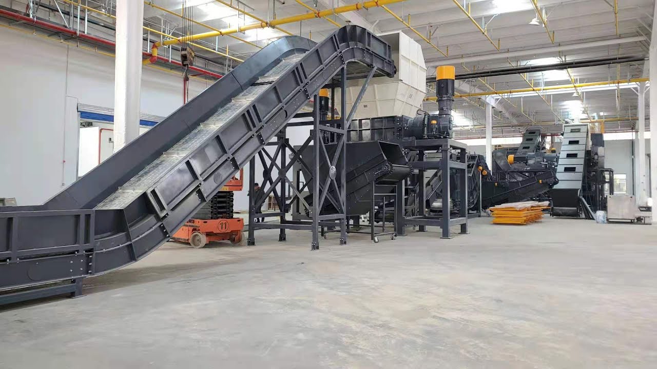 TIRE RECYCLING SHREDDING SYSTEM 3E GRABTRADE