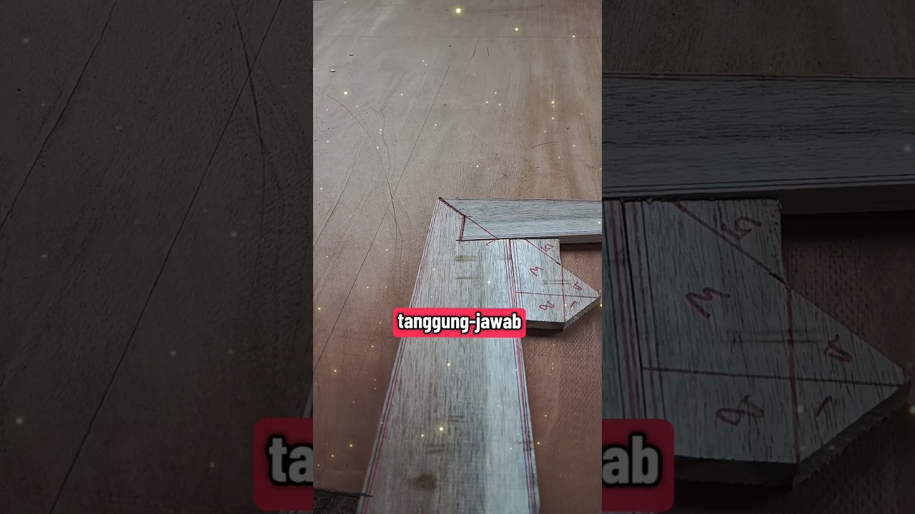 Quick way to make a 90° angle with various variations.