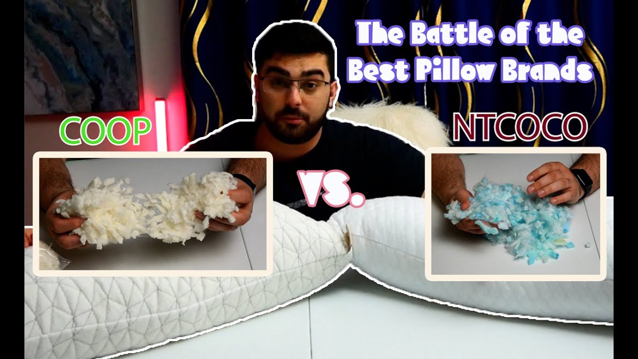 Sleep Like a Dream with Cozy Comfort The Battle of the Best Pillow Brands - Coop vs. Ntcoco
