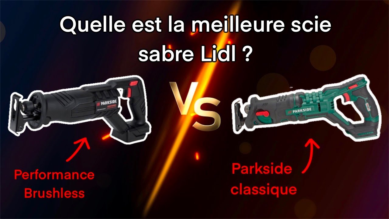 Review et test scie sabre parkside performance PSSAP 20 Li B3 (avis)