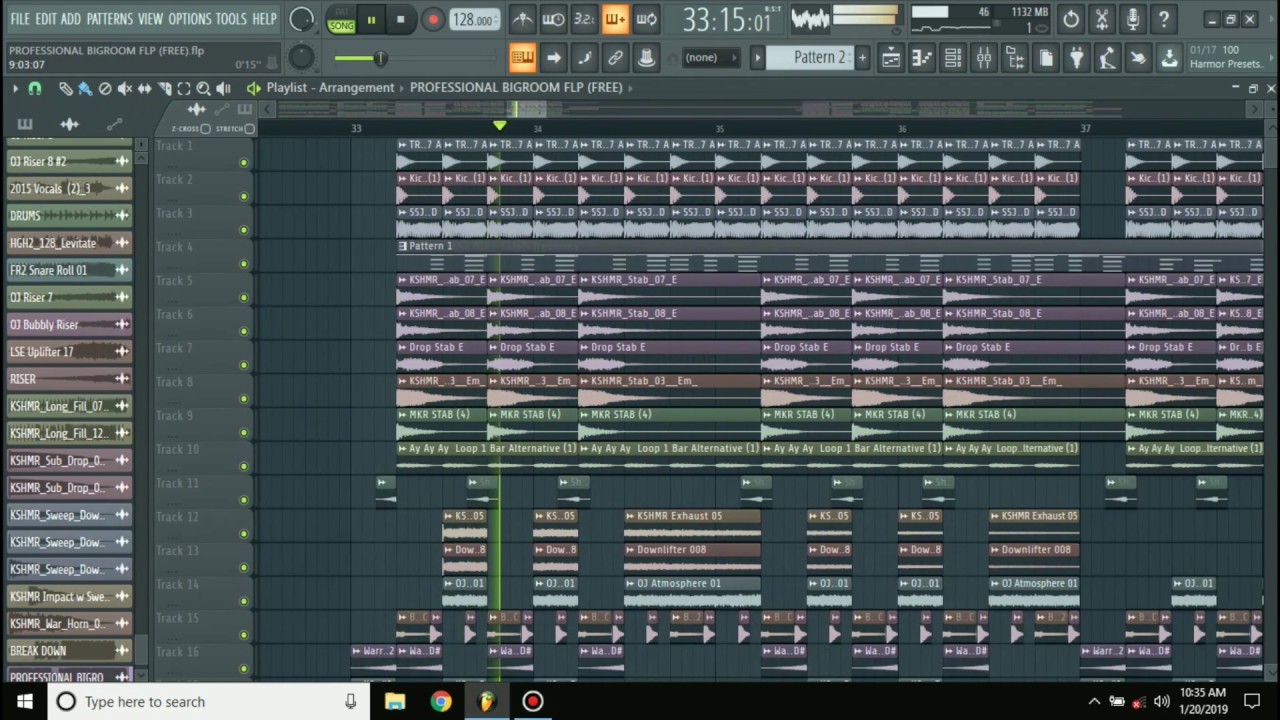 FREE BIGROOM FLP [KURA, MOUNTBLAQ, OLLY JAMES]