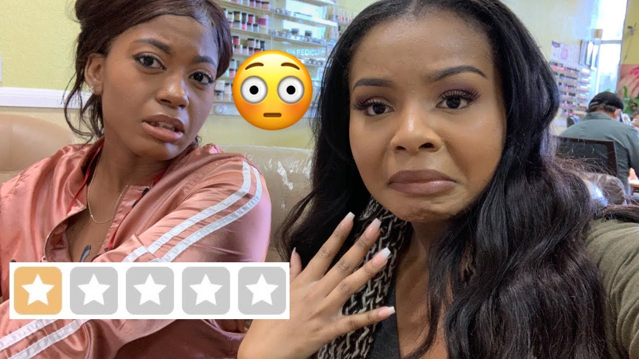 Going to the WORST REVIEWED NAIL SALON in my CITY (1 STAR)