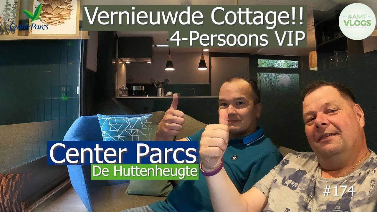 VERNIEUWDE 4-PERSOONS VIP BUNGALOW | CENTER PARCS DE HUTTENHEUGTE | GERMAN SUBS | VLOG 174