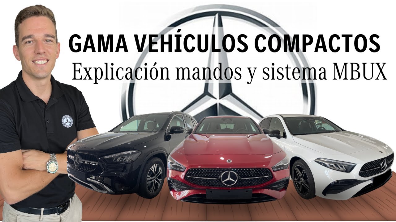 Explicación mandos y sistema MBUX ⭐ Gama compactos ✨ RESTYLING