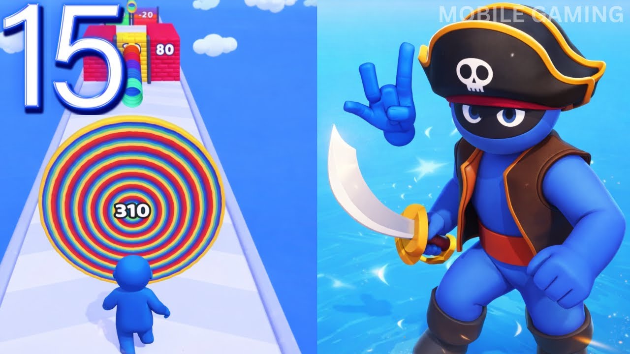 Layer Man 3D Run and Collect Forward vs Reverse Gameplay Walkthrough Part-15 | MOBILE GAMING 
