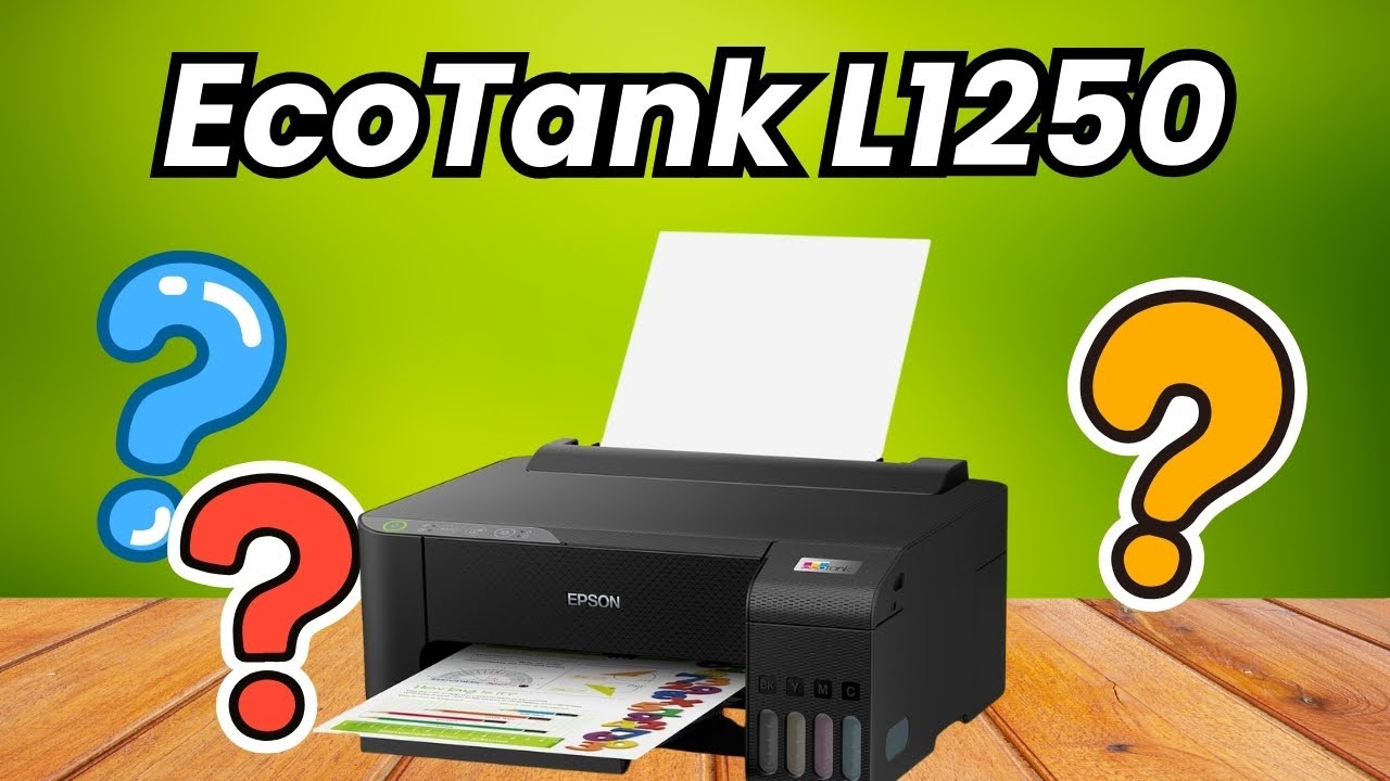 Epson EcoTank L1250 &eacute; boa Vale a pena O tanque de tinta mais econ&ocirc;mico da Epson!