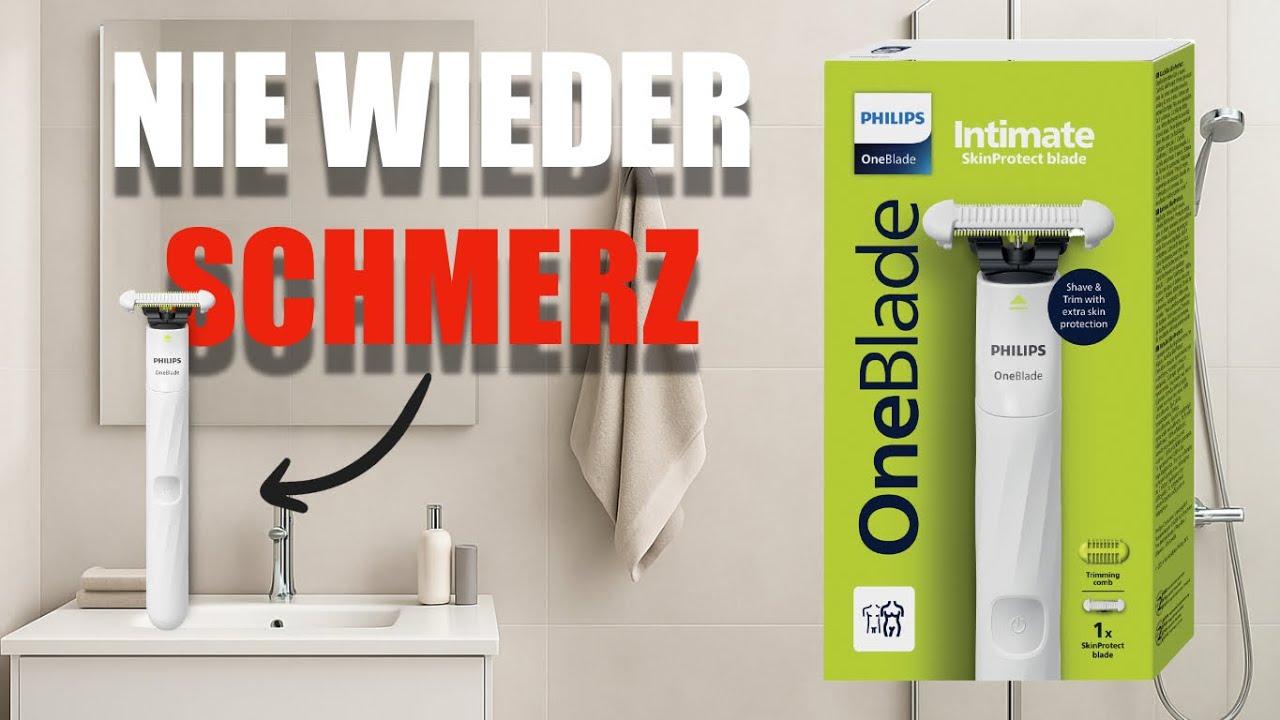 Philips OneBlade Intimate Test ✅ Der beste Intimrasierer f&uuml;r M&auml;nner & Frauen 2025!