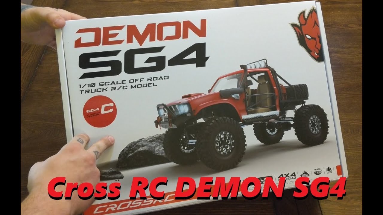 Cross RC Demon SG4 SG4C Flagship UNBOXING Scale Crawler