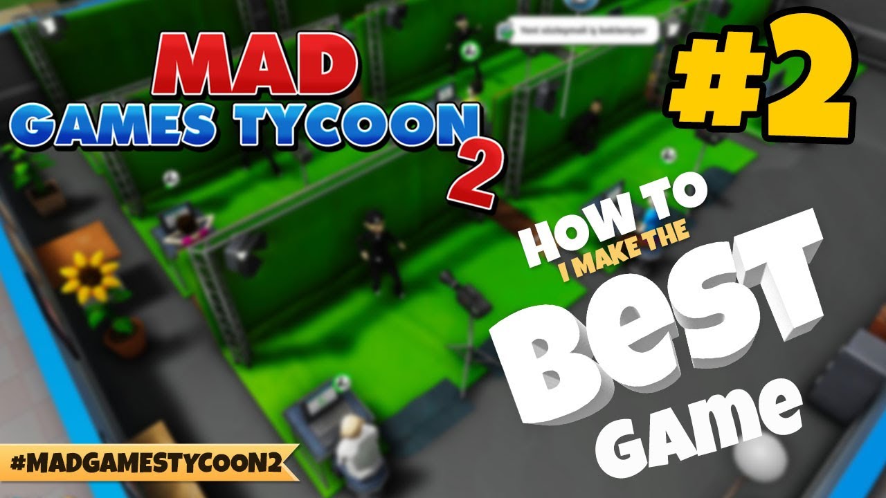 Strateji Oyunu Yapıyoruz - Mad Games Tycoon 2 Türkçe - #2