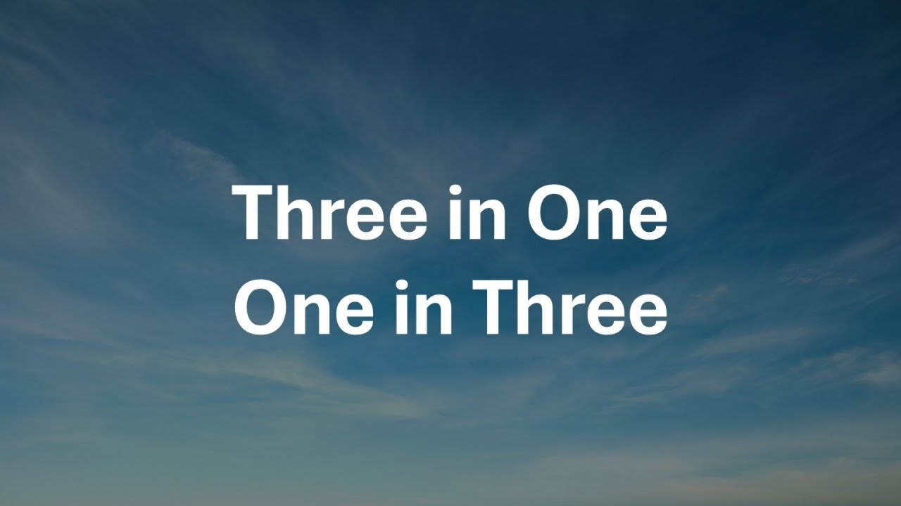 Three in One, One in Three | Guy Veltman