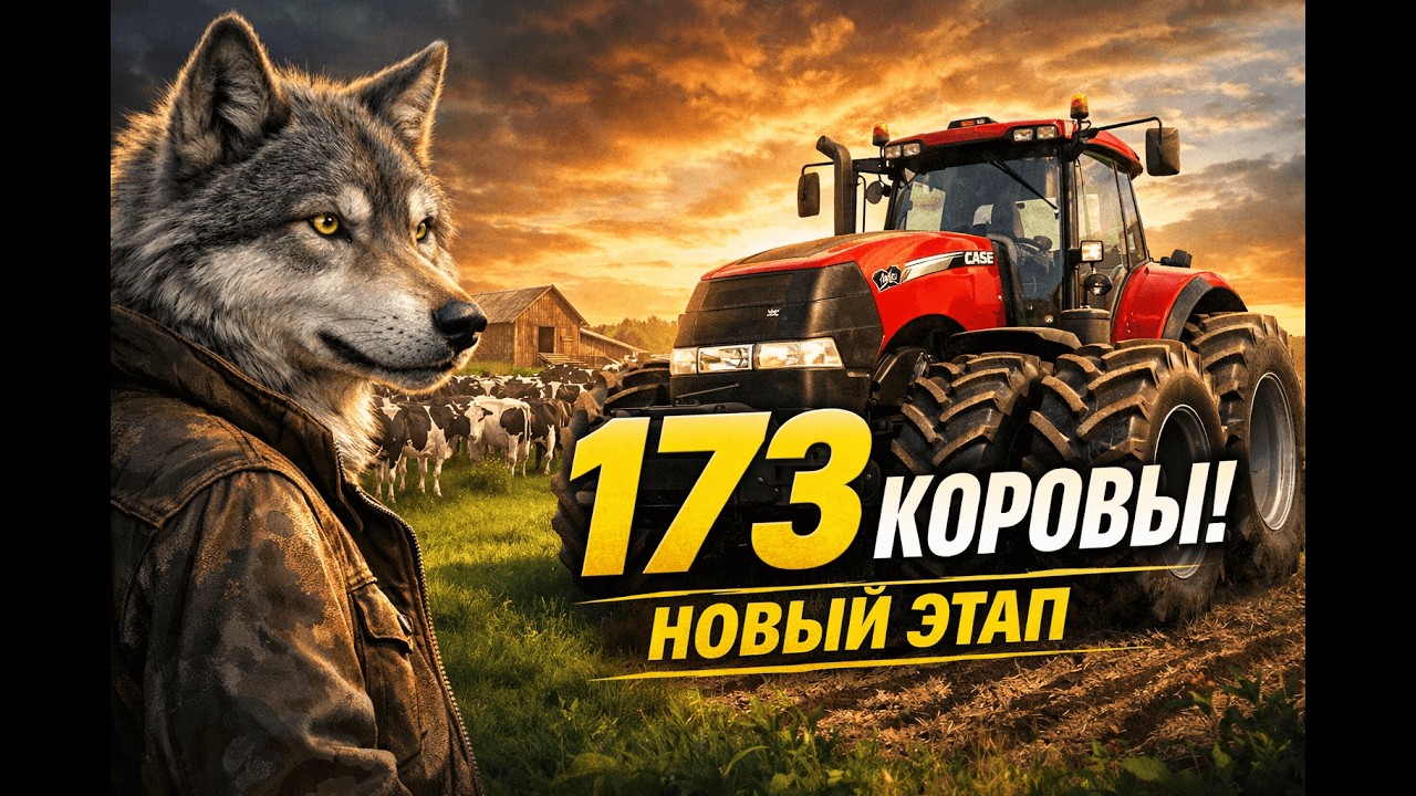 173 коровы и новый этап! Экзамен для новичков | FS13 | Дневник фермера #46