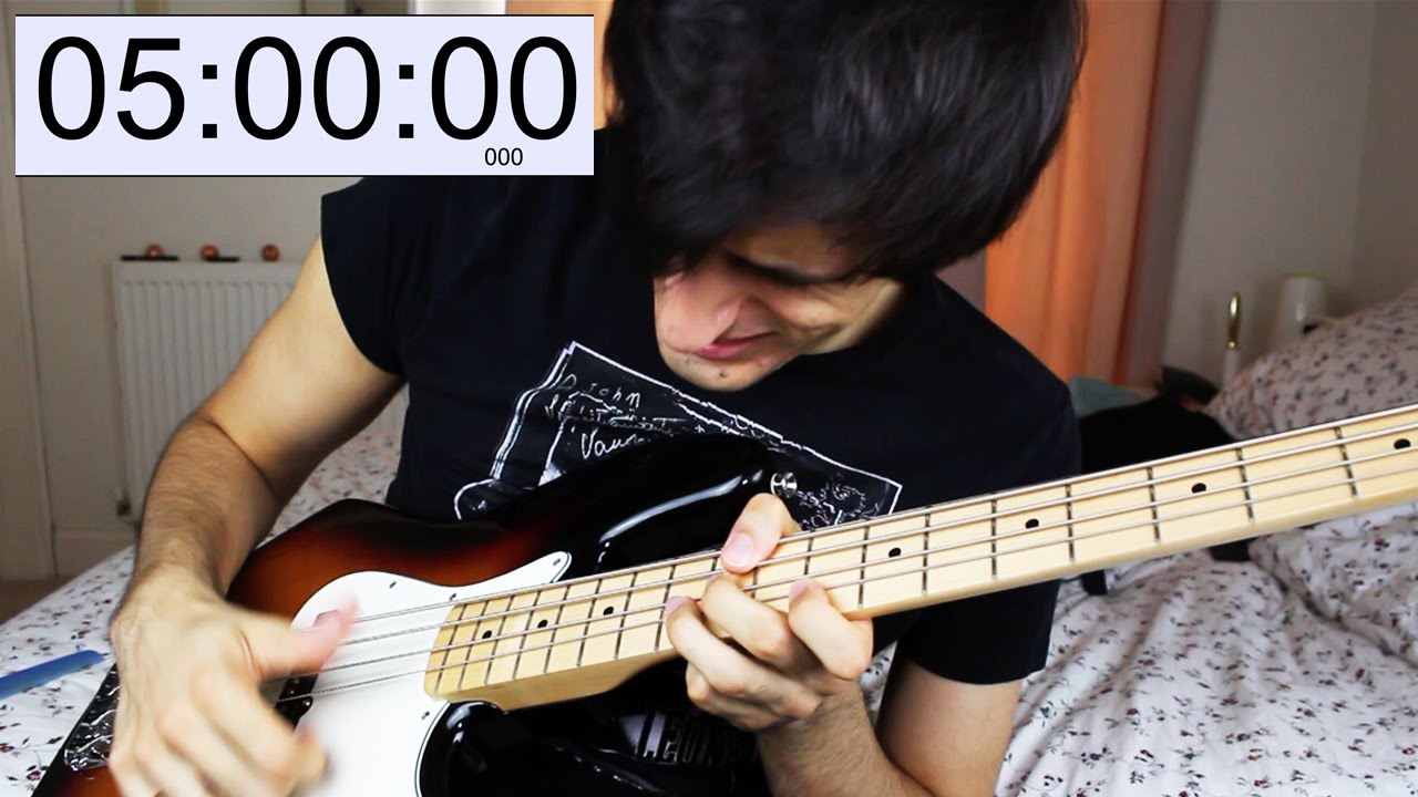 SLAPPING the BASS for 5 HOURS STRAIGHT