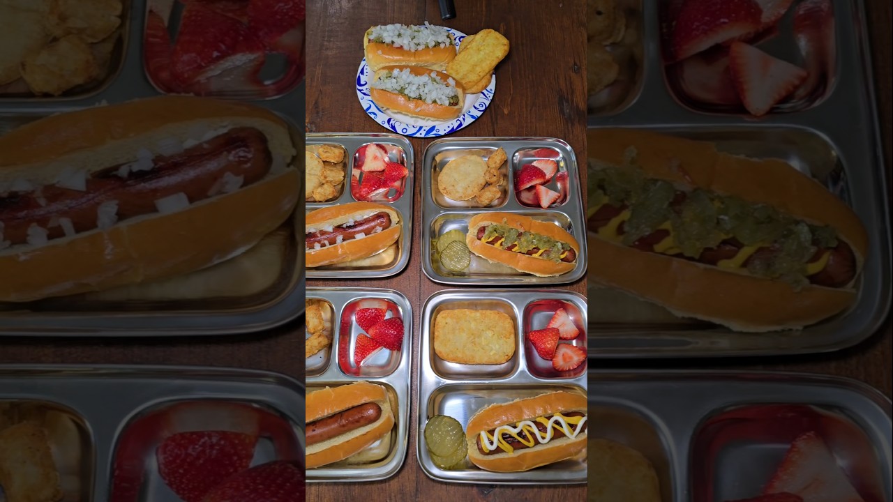 An easy lunch for the win! 🌭 #Cooking #Lunch #Food